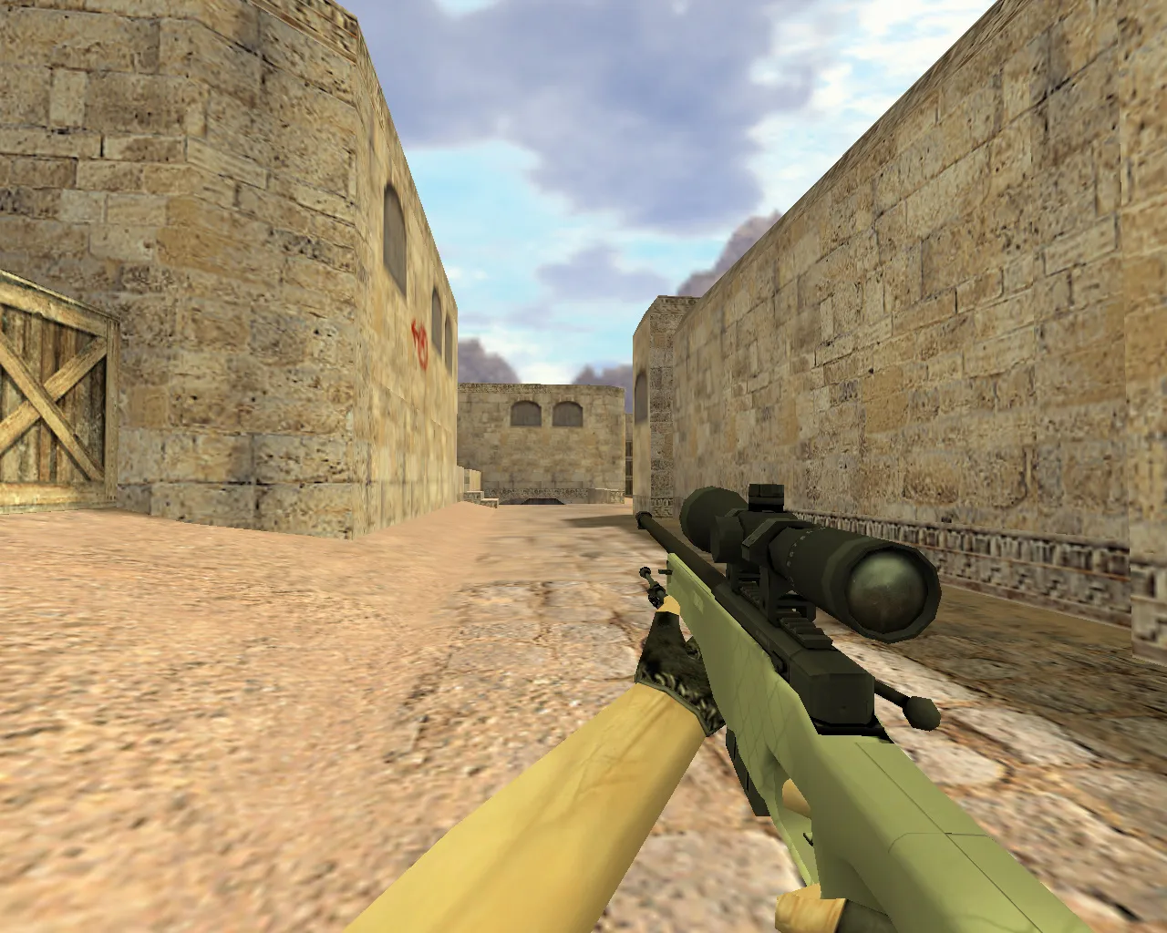 Модель «AWP Африканская сетка» для CS 1.6 – Оружие с уникальным дизайном — скриншот 3