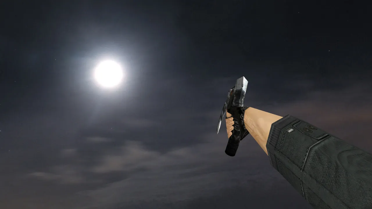 Модель ножа «Blackshot Wolf Fang» v_ knife для CS 1.6: версии p_ и w_, звуки, анимация осмотра, текстуры - скриншот 2