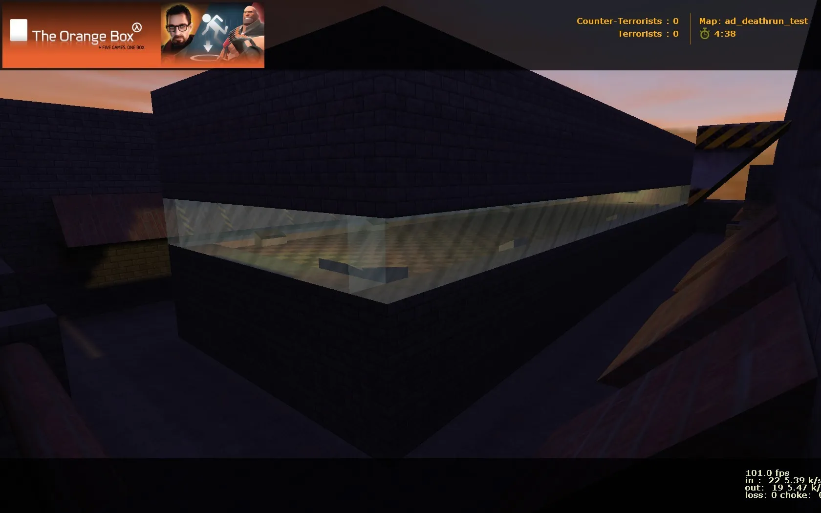 deathrun_ad_surftoprincess для CS 1.6: точки, маршруты, .nav и оптимизация - скриншот 1
