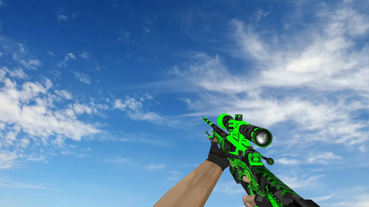 Модель AWP Fenrir для CS 1.6 - Высокое качество и точность - скриншот 3