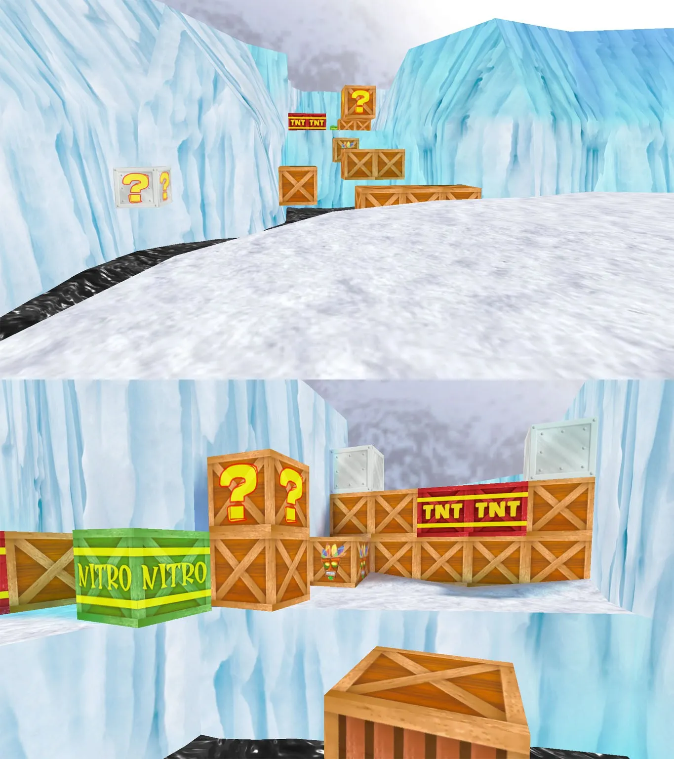 deathrun_bandicoot1_rmk для CS 1.6: deathrun-карта, ловушки, позиции CT и T - скриншот 3