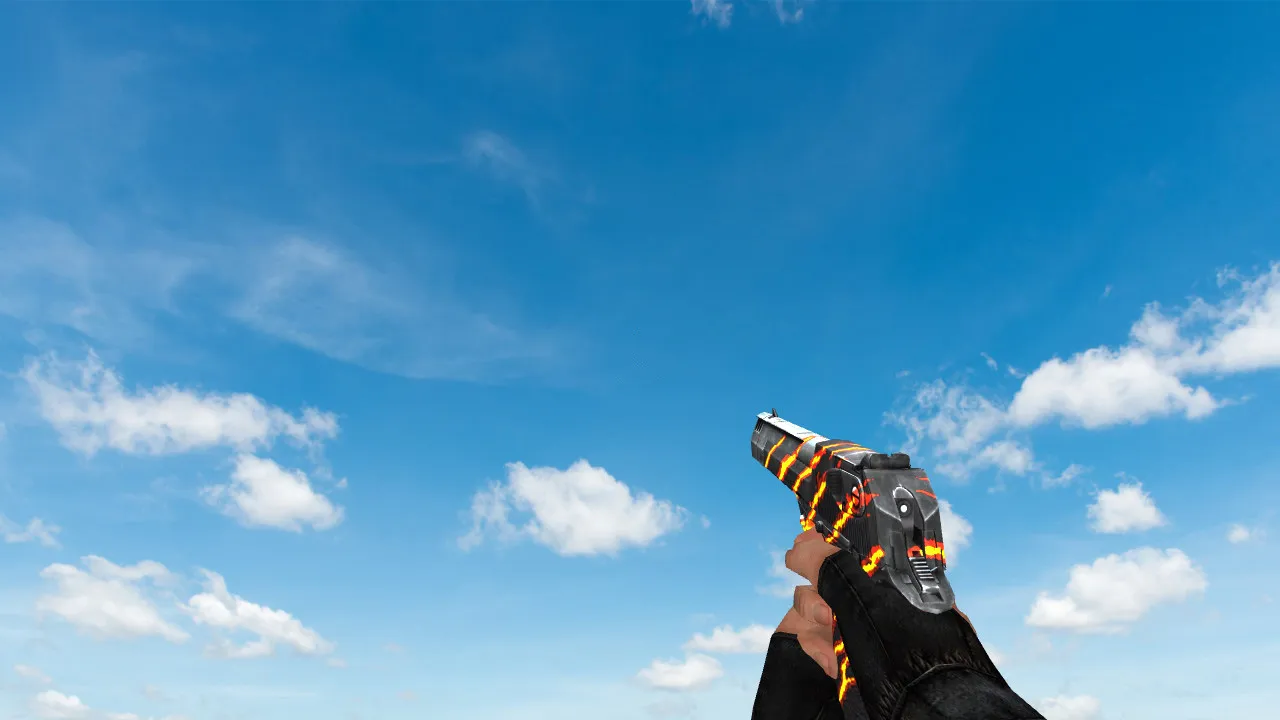 Модель Desert Eagle Crown для CS 1.6 - высокое качество и стиль — скриншот 1