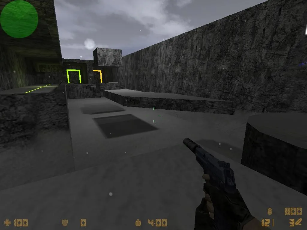 deathrun_bieber_f для CS 1.6 - тактика за Т и КТ, точки, bhop-переходы, .nav и оптимизация карты - скриншот 1