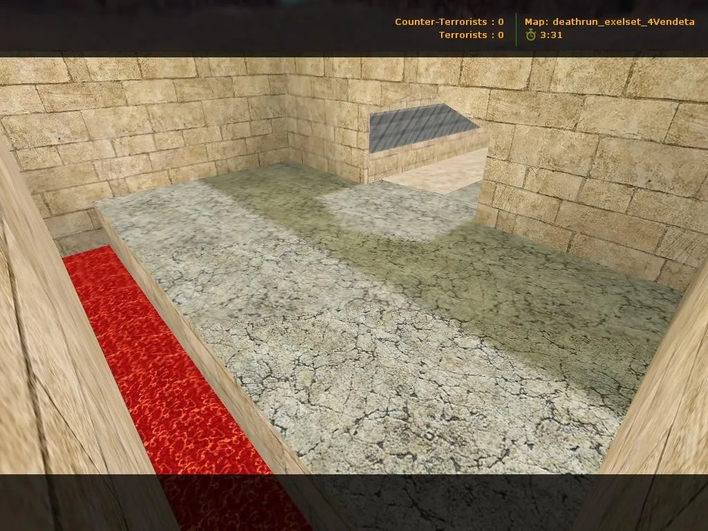 deathrun_exelset_4vendeta - deathrun-карта для CS 1.6: точки, раунды, баланс и оптимизация - скриншот 2