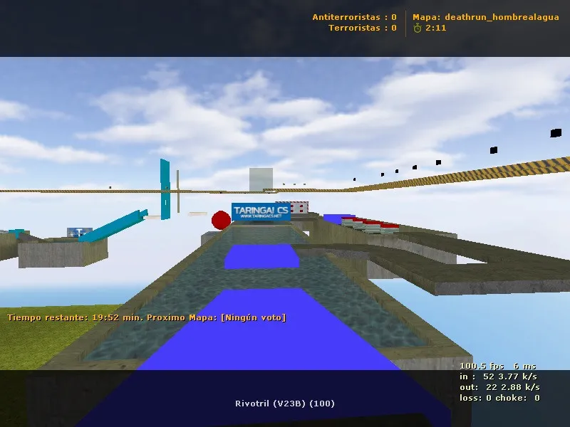deathrun_hombrealagua для CS 1.6: тактика, точки, боты .nav и оптимизация wpoly/epoly - скриншот 2