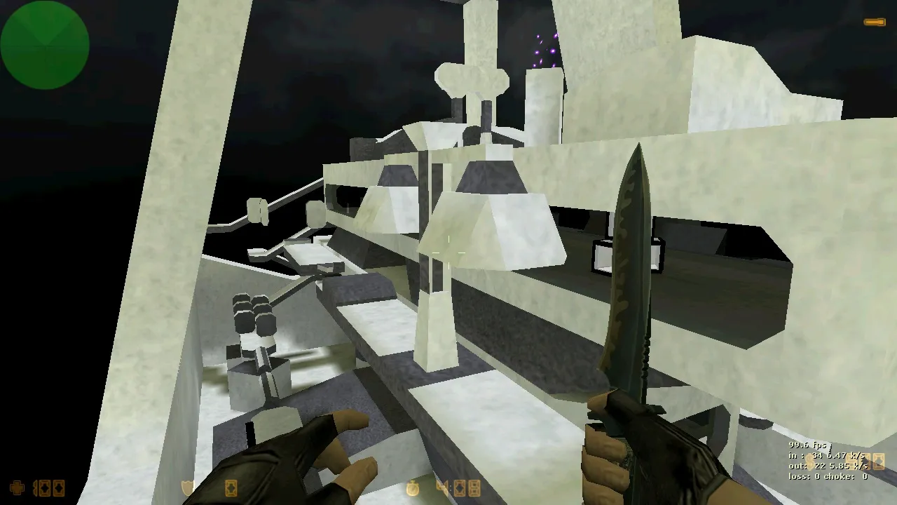 deathrun_fuzzy карта для CS 1.6: .nav для ботов, баланс сторон, оптимизация wpoly/epoly - скриншот 3