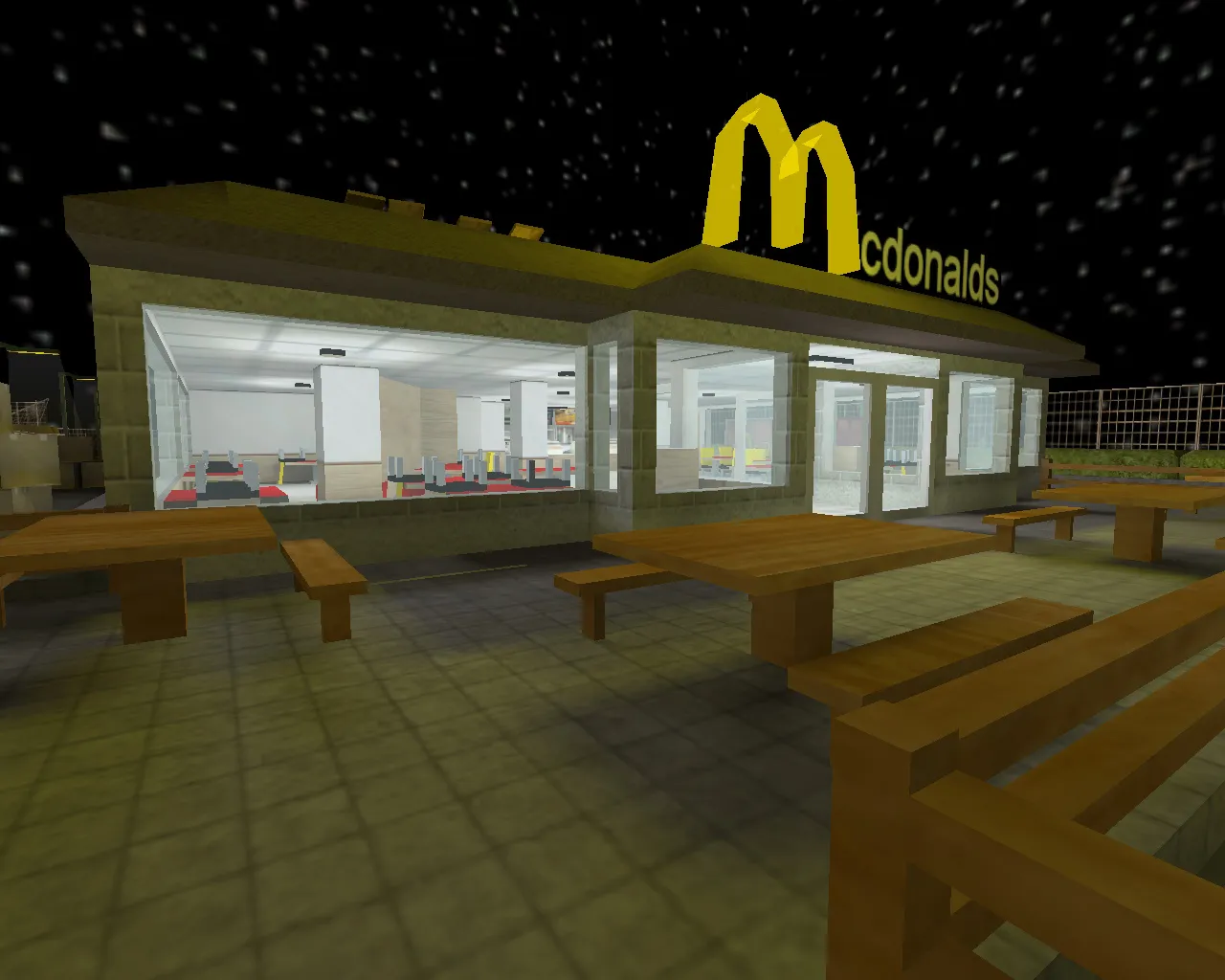 Карта cs_mcdonalds для CS 1.6: тактика, точки, оптимизация, .nav и баланс сторон - скриншот 1