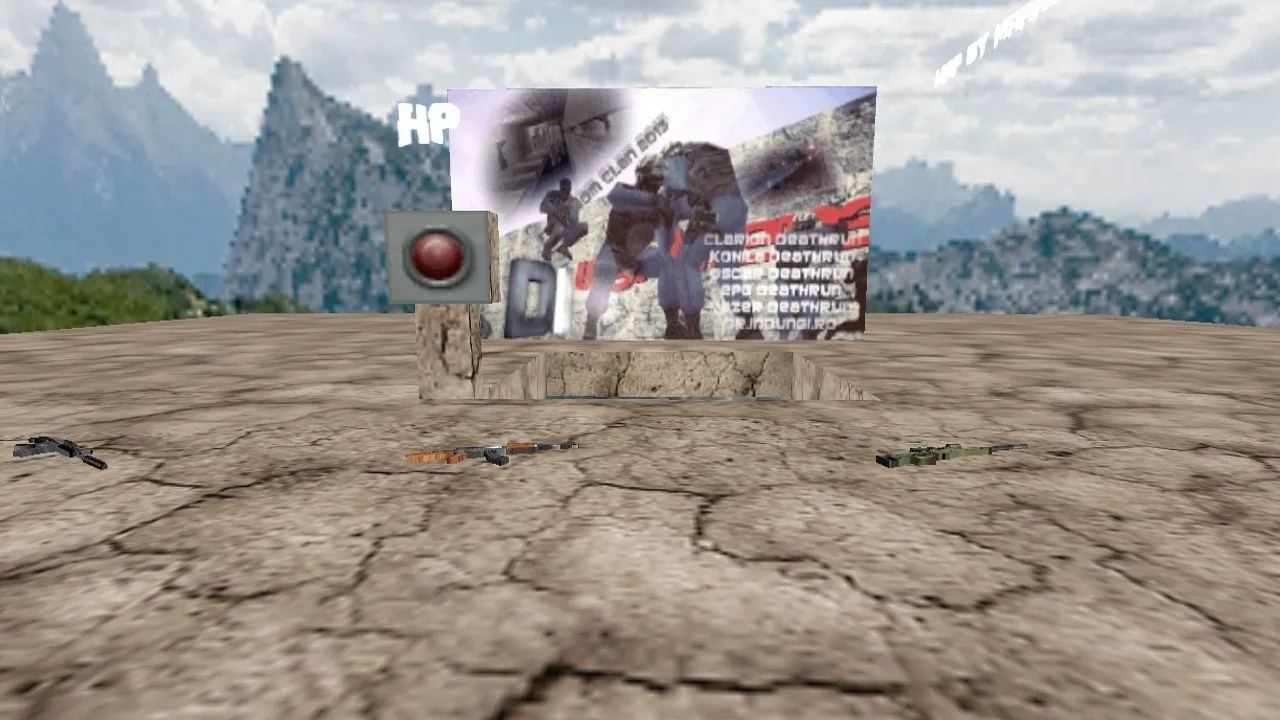deathrun_highland для CS 1.6 - карта Deathrun, точки, маршруты и настройка под 4554/8610 - скриншот 3