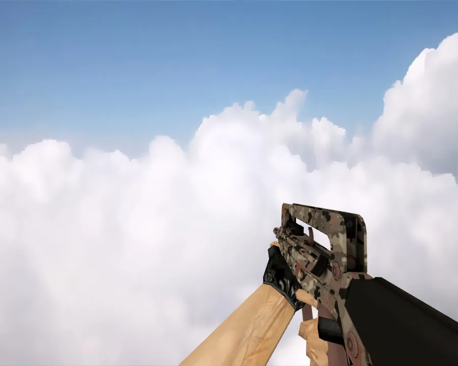 FAMAS | Калифорнийский камуфляж (CaliCamo) для CS 1.6 - Модели оружия - скриншот 3