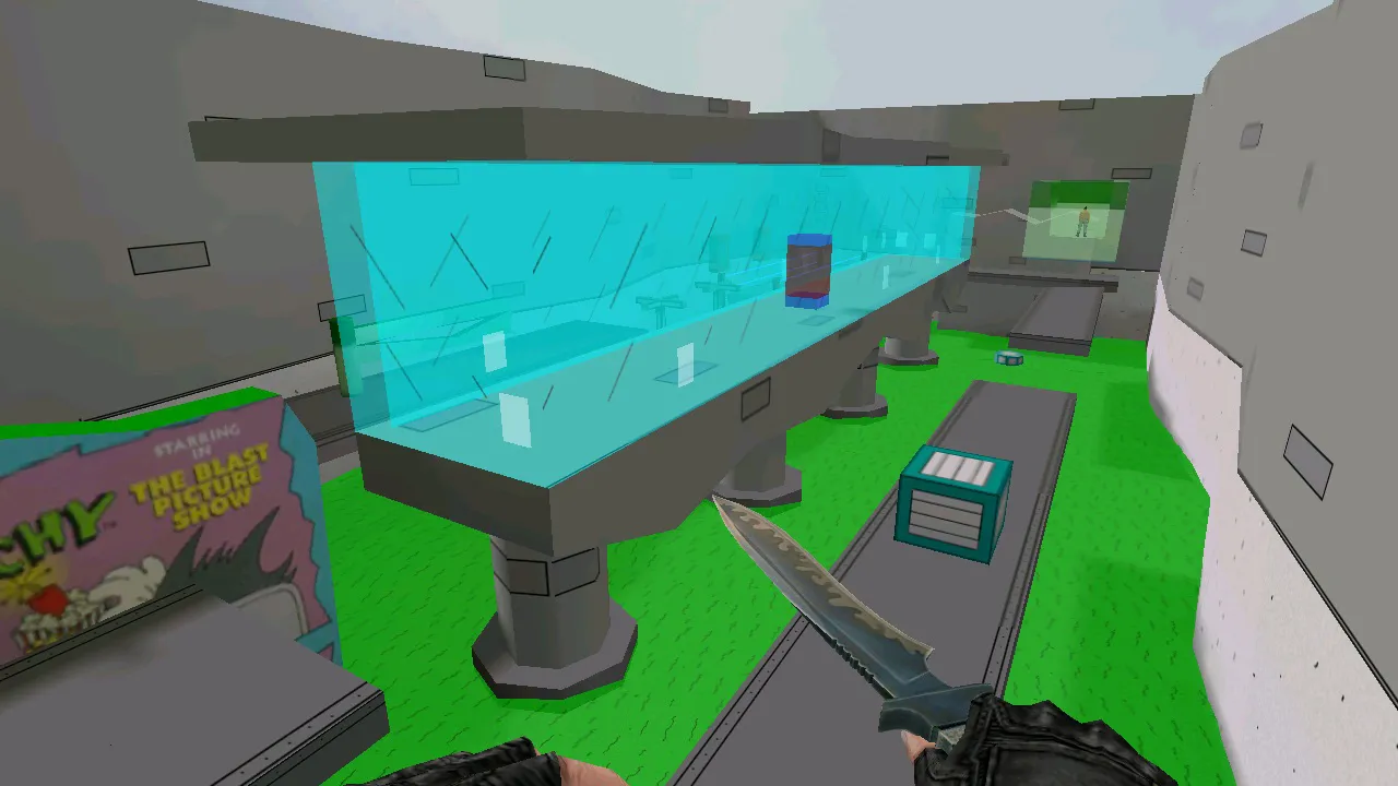 deathrun_cartoon для CS 1.6: deathrun карта, точки, .nav, баланс сторон и запуск без подмен - скриншот 4