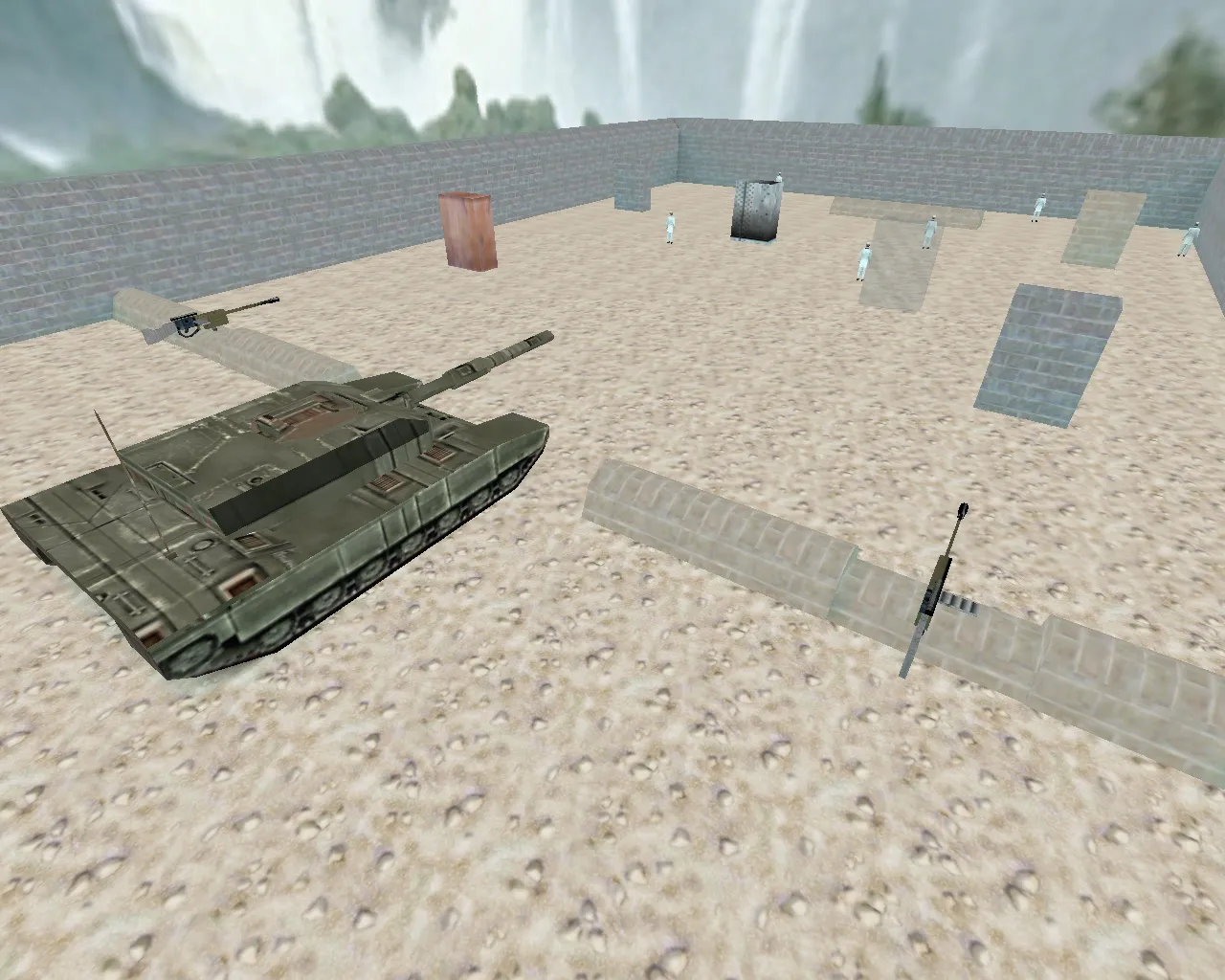 Карта cs_tank для CS 1.6: баланс сторон, точки, .nav для ботов и оптимизация wpoly/epoly - скриншот 2
