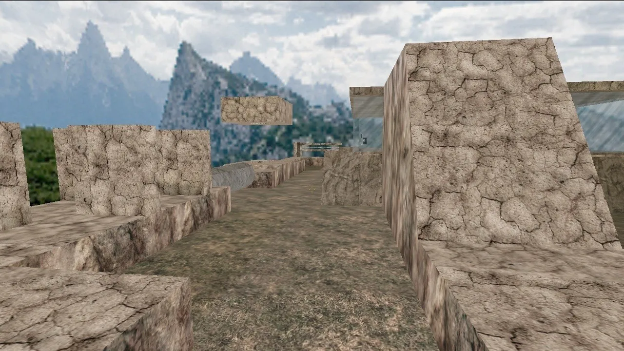 deathrun_highland для CS 1.6 - карта Deathrun, точки, маршруты и настройка под 4554/8610 - скриншот 4