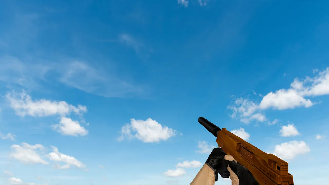 Пак моделей оружия «Gold Weapons Pack V3» для CS 1.6: v_ p_ w_ модели, звуки, анимация осмотра - скриншот 25