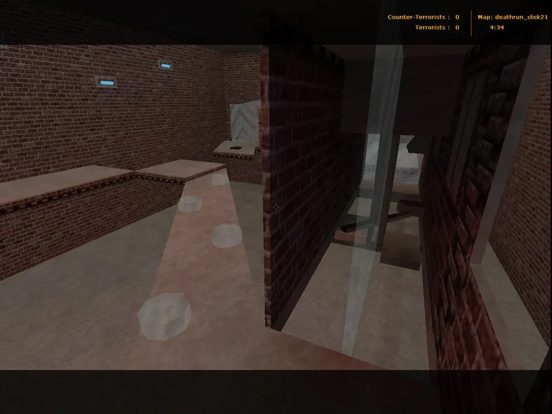 deathrun_click21 для CS 1.6: Deathrun-карта, точки, .nav для ботов, баланс и оптимизация - скриншот 4
