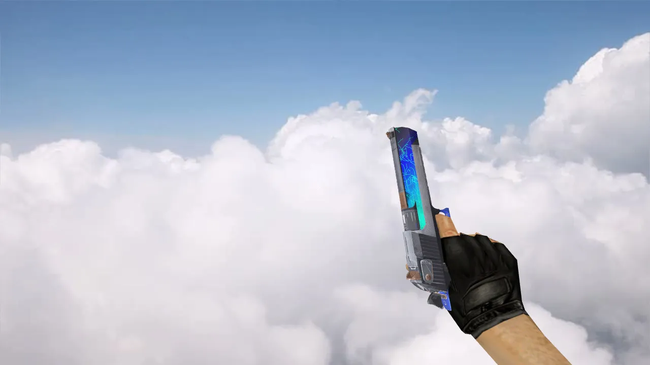 Модель «Deagle Overcharged Blue» для CS 1.6 - Загрузи прямо сейчас - скриншот 2