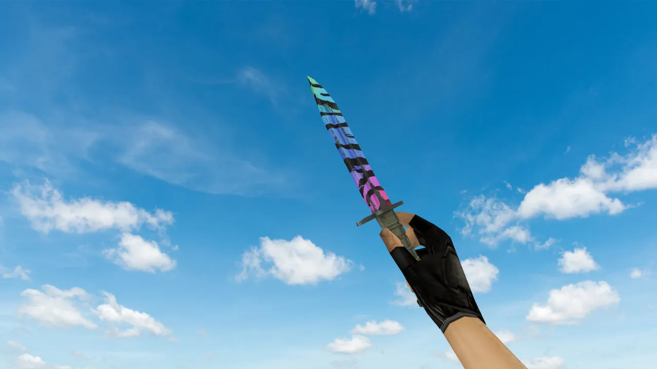 Модель Bayonet Superfurry v_ p_ w_ для CS 1.6: звук, анимация осмотра, текстуры и точная подача - скриншот 2
