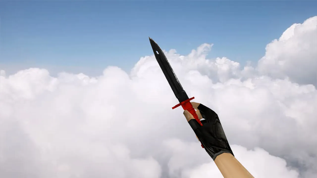 Модель ножа v_ Bayonet Nitro + p_ и w_ для CS 1.6: звуки, анимация осмотра, текстуры - скриншот 2