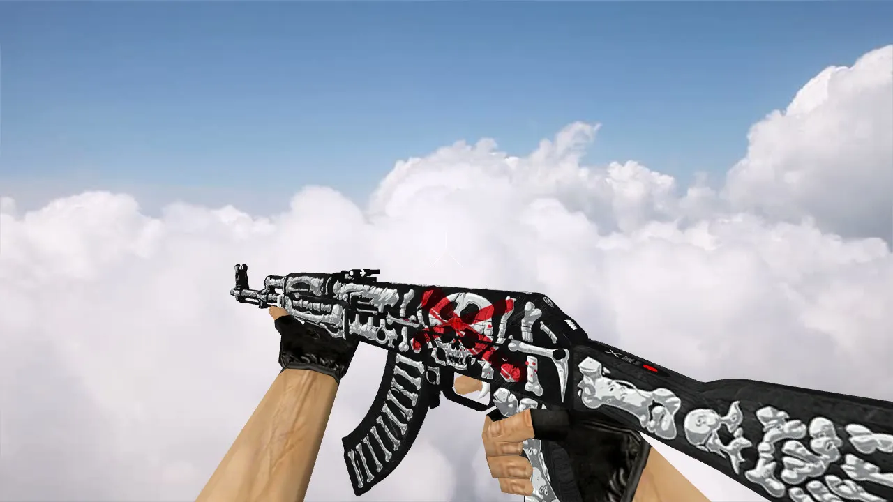 Модель АК-47 Bone Hunter для CS 1.6 - Оружие для точных выстрелов - скриншот 2