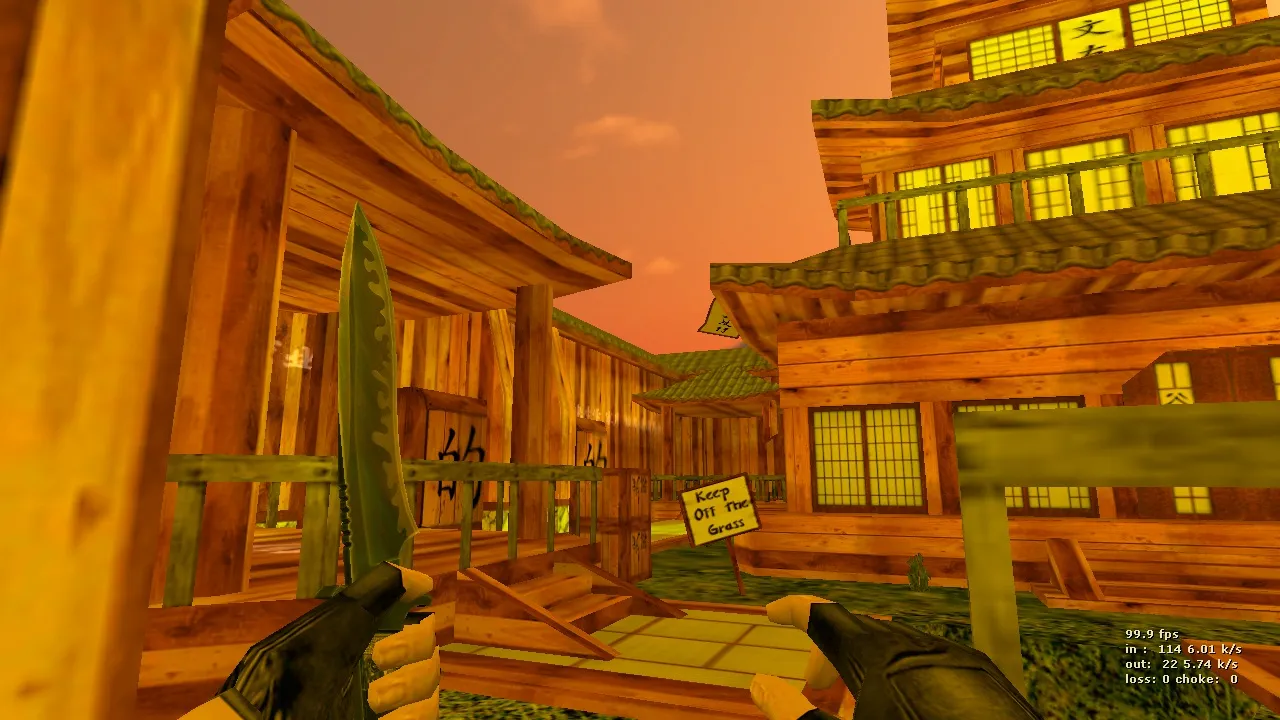 deathrun_dojo для CS 1.6: тактика за терр и контры, схема раундов и запуск карты без проблем - скриншот 2