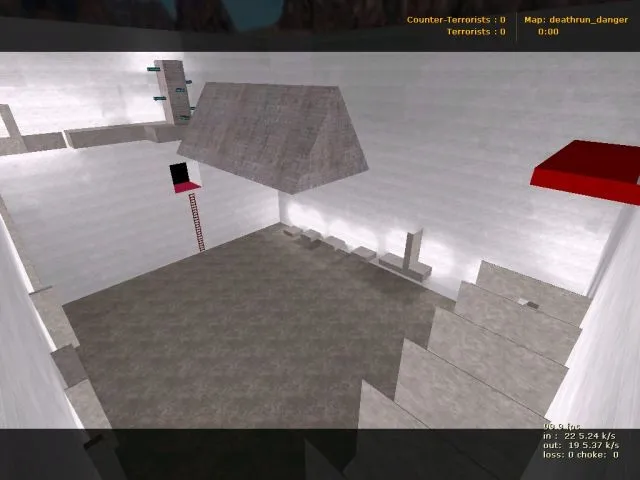 Загрузка карты deathrun_danger для CS 1.6: трамплины, ловушки, контрольные точки, .nav и оптимизация сервера - скриншот 8