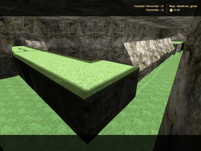 deathrun_grass для CS 1.6: deathrun-карта, равновесие команд, .nav для ботов, оптимизация wpoly/epoly - скриншот 3