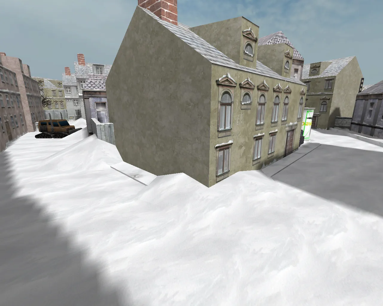 cs_winter для CS 1.6: тактики сторон, точки, .nav для ботов и оптимизация карт - скриншот 4
