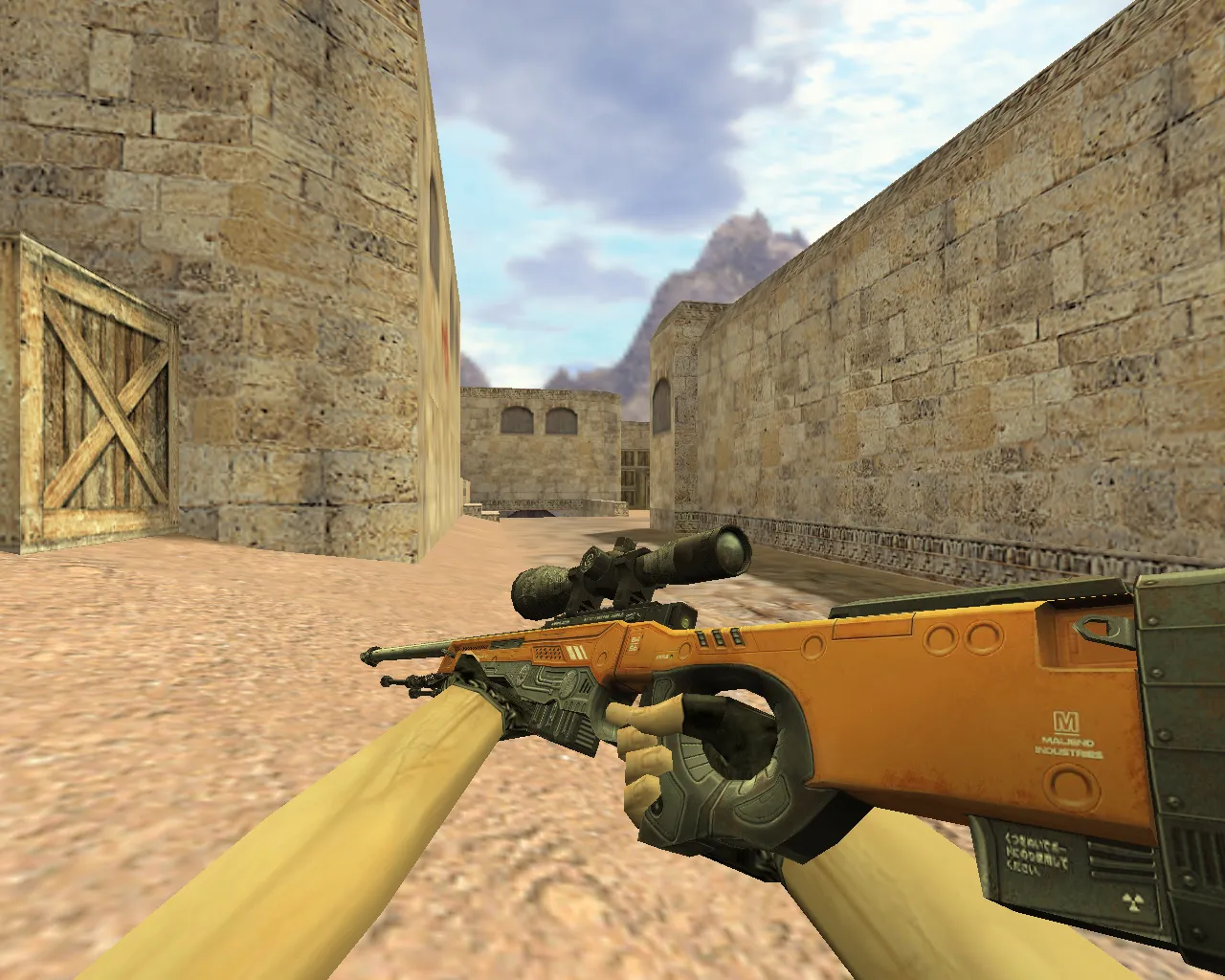 Модель «AWP Уничтожитель» для CS 1.6 – качественный выбор - скриншот 1