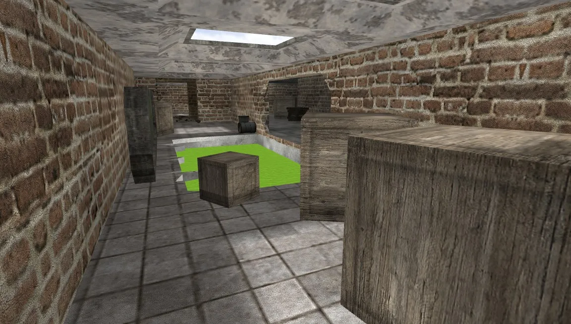 deathrun_brickwall2 - Deathrun-карта в CS 1.6: контрольные точки, боты, .nav и оптимизация - скриншот 2