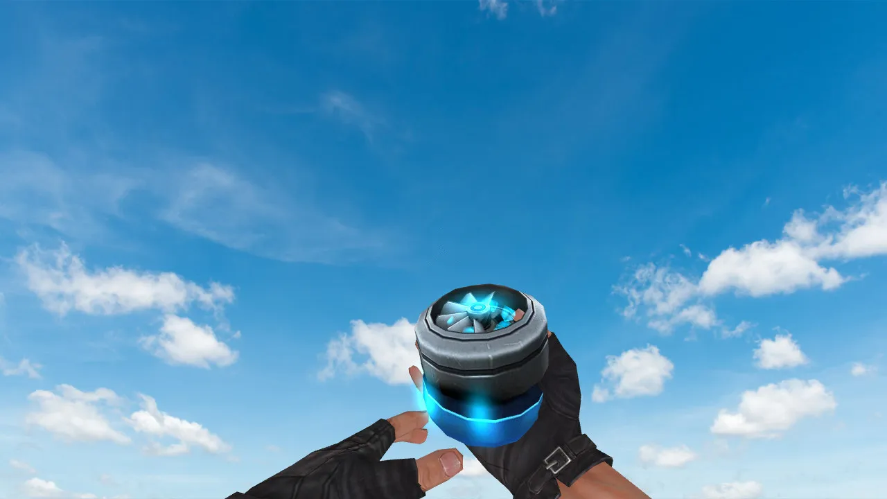 Модель «Cooler Grenade» для CS 1.6: v_, p_, w_ гранаты, звуки, анимации и качество текстур - скриншот 2