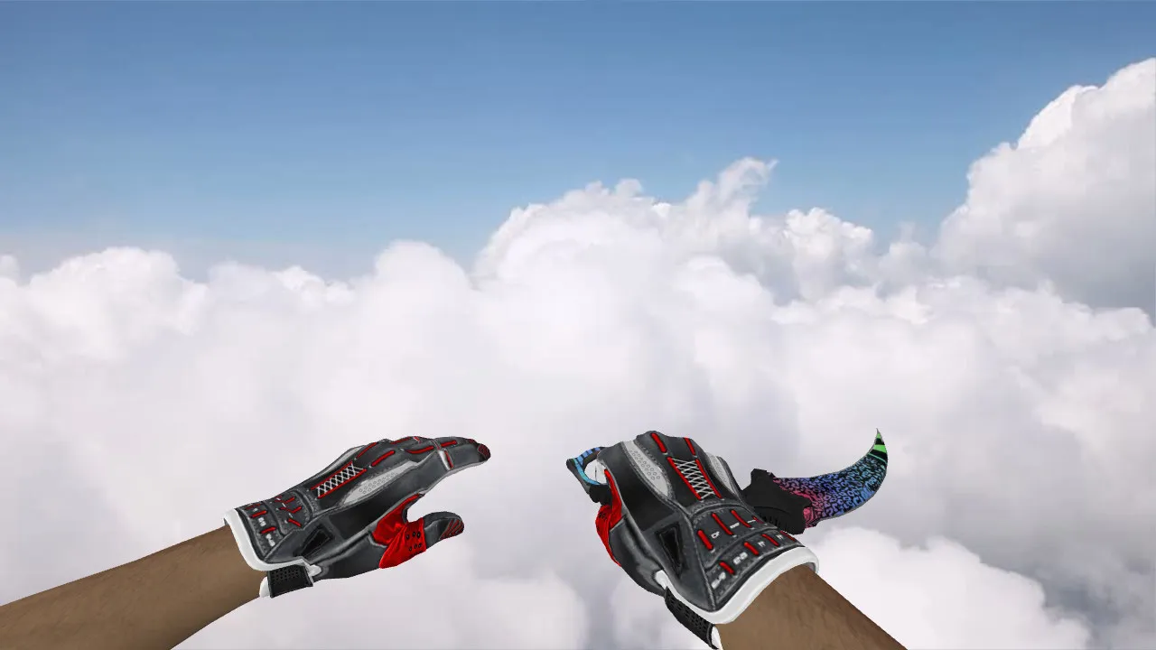 Модель ножа v_ karambit «Superfurry» (CS 1.6): p_ и w_ модели, звуки, анимация осмотра - скриншот 2