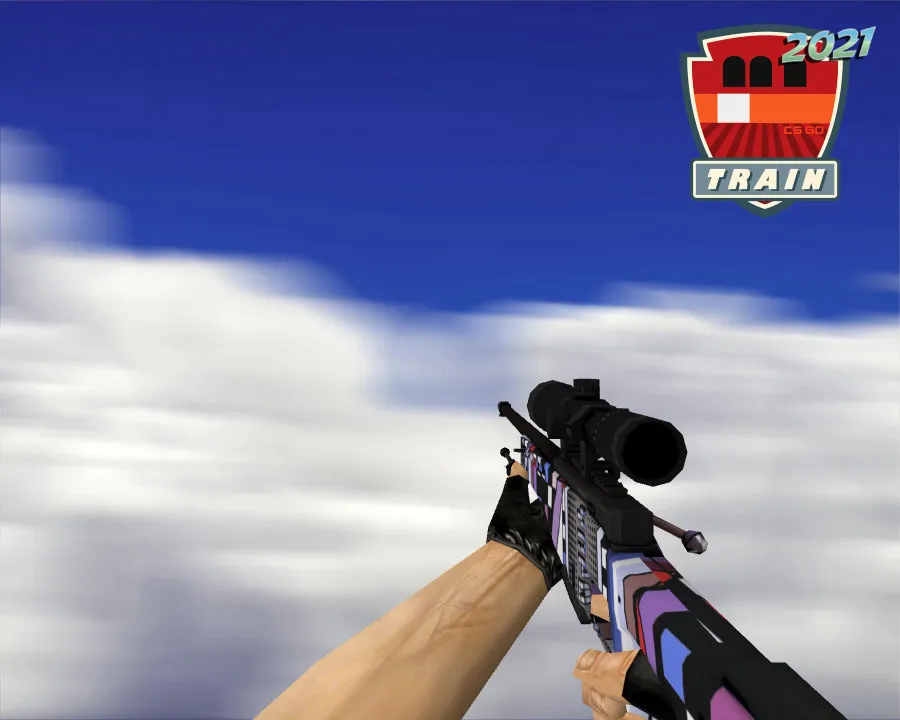 AWP | Поп-AWP (POP AWP) для CS 1.6 - Уникальный скин для снайперки - скриншот 3