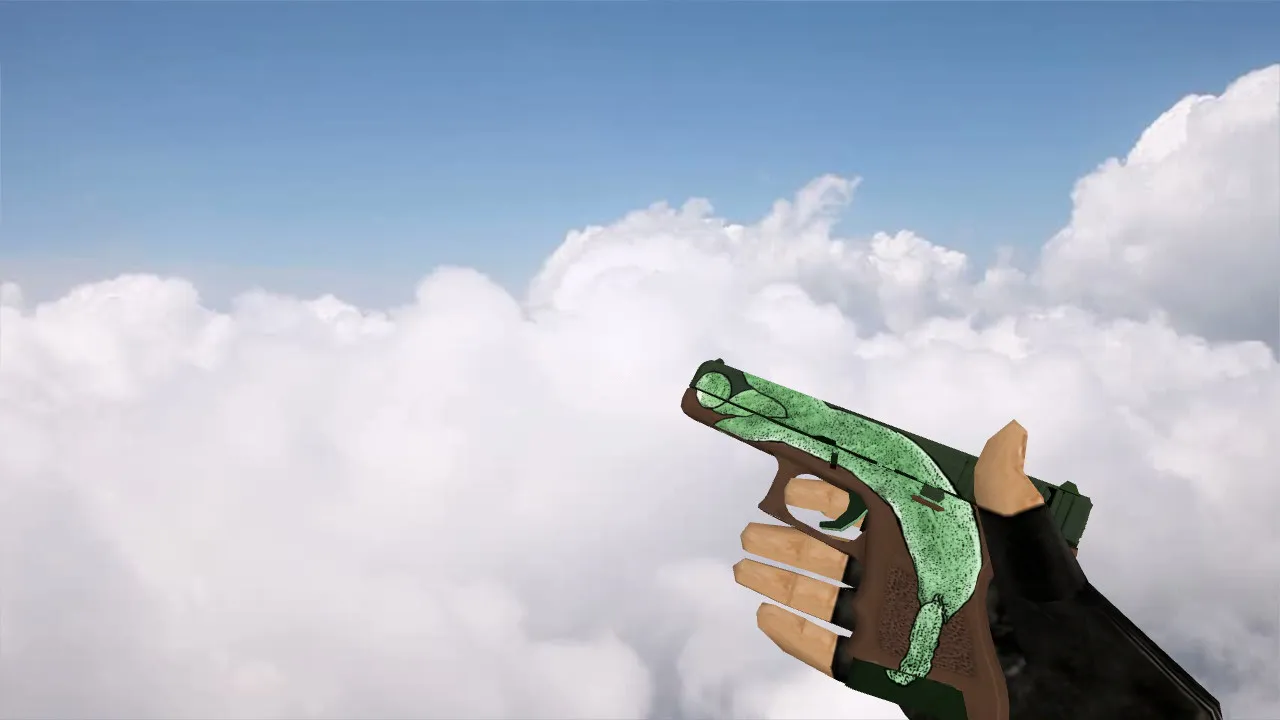 Модель Glock Pea Shooter для CS 1.6 - Качественные текстуры и анимации - скриншот 1