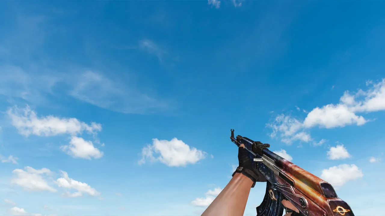 Набор моделей оружия «Galaxy Weapon Set» для CS 1.6: v_, p_, w_ модели, звуки, анимация осмотра и качество текстур - скриншот 1