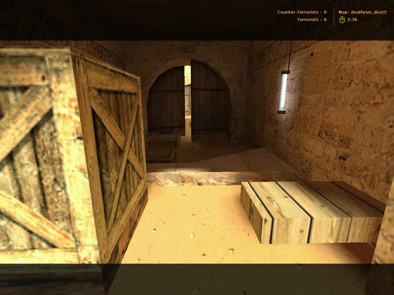 deathrun_dusty2 для CS 1.6: тактики, точки, .nav и оптимизация карт - скриншот 2