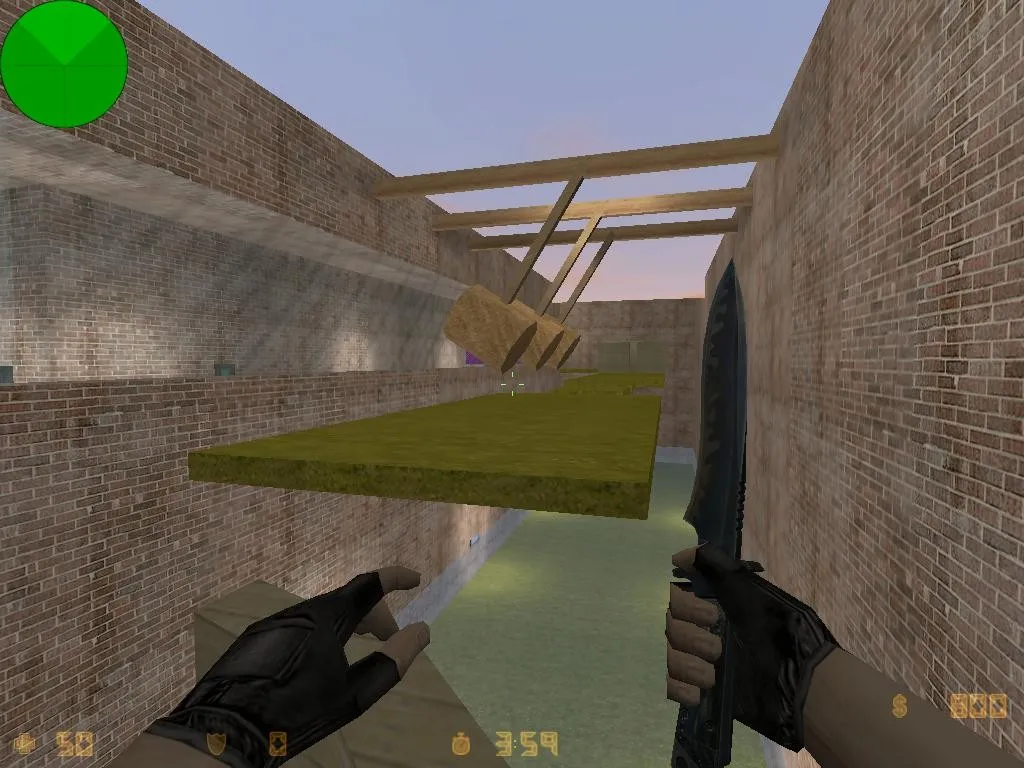 deathrun_eesti_v2 для CS 1.6 - Deathrun-карта, равновесие команд, контрольные точки, .nav, оптимизация - скриншот 2