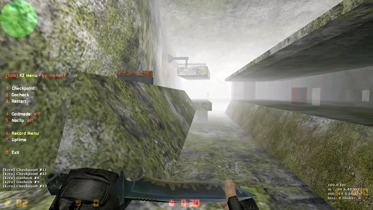 deathrun_absolute для CS 1.6: ловушки, тайминги и точки для CT/T без лагов - скриншот 4