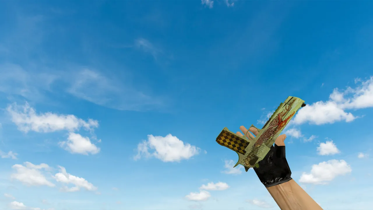 Модель «Deagle Драгон лор» для CS 1.6 – Качество и Четкость - скриншот 1