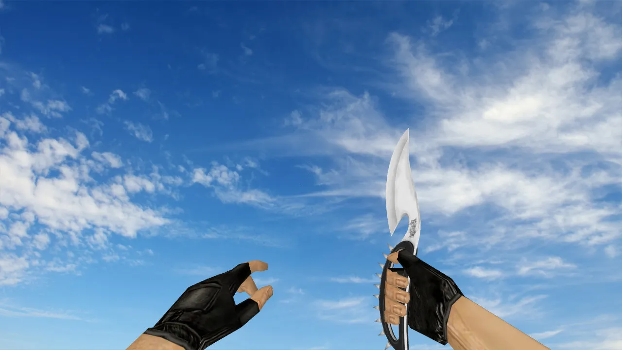 Модель «Cobra Knife» для CS 1.6: v_ p_ w_ модель, звуки, анимация осмотра и текстуры - скриншот 1