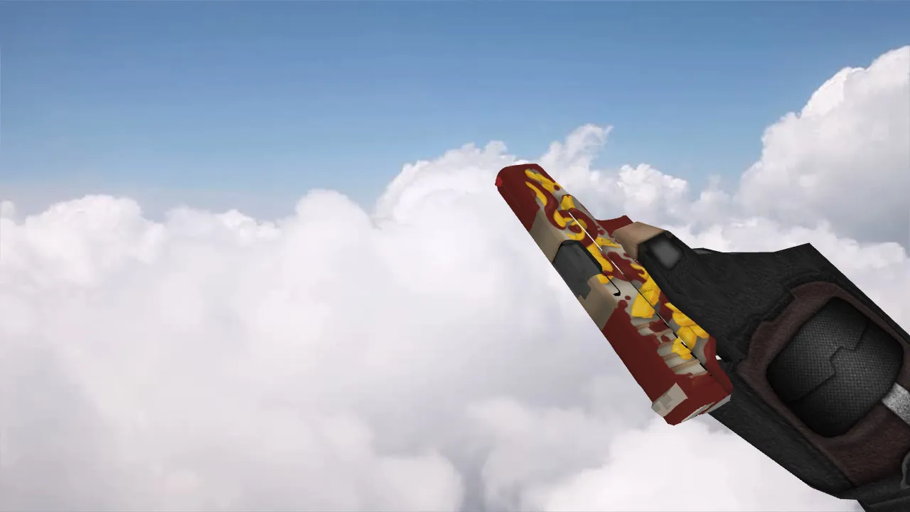 Модель «Glock Fries» для CS 1.6: загрузи и играй - скриншот 2