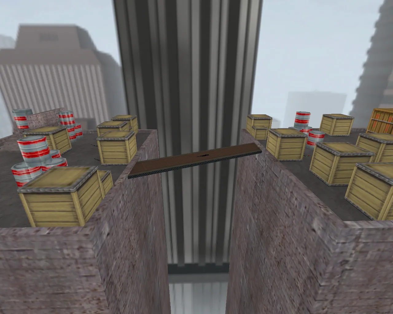 aim_crazyjump для CS 1.6: практика стрельбы в прыжках, наведения и контроля отдачи на AIM карте - скриншот 3