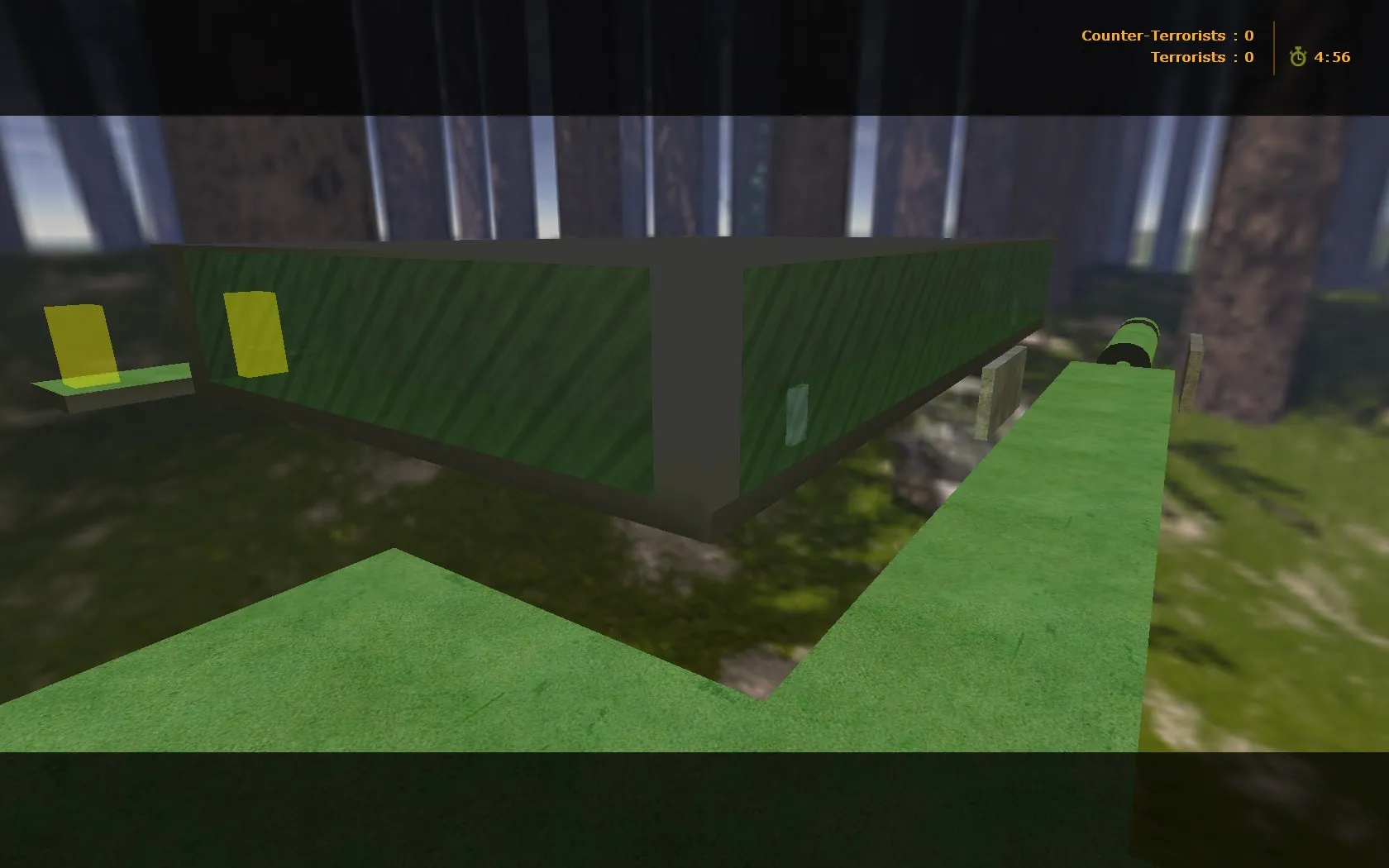 deathrun_greenjungle для CS 1.6: Deathrun-карта, точки, роли, .nav, оптимизация wpoly/epoly - скриншот 2