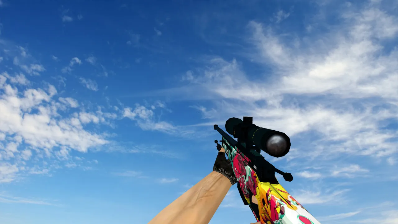 Модель «AWP Jinsei» для CS 1.6: качественные текстуры и анимации - скриншот 3