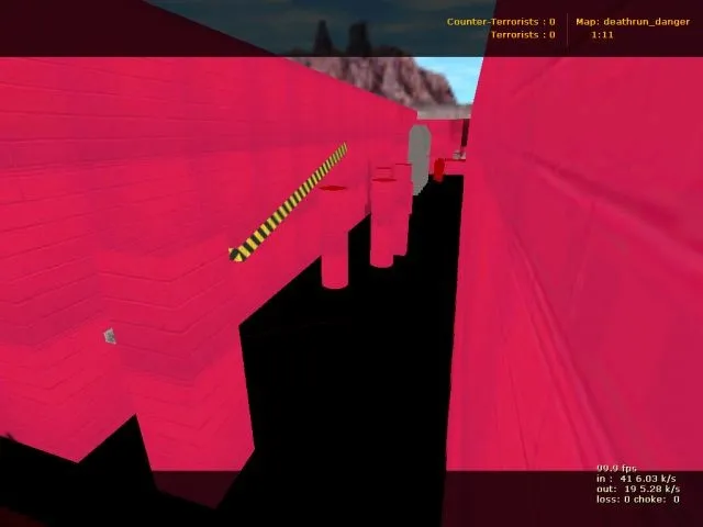Загрузка карты deathrun_danger для CS 1.6: трамплины, ловушки, контрольные точки, .nav и оптимизация сервера - скриншот 5
