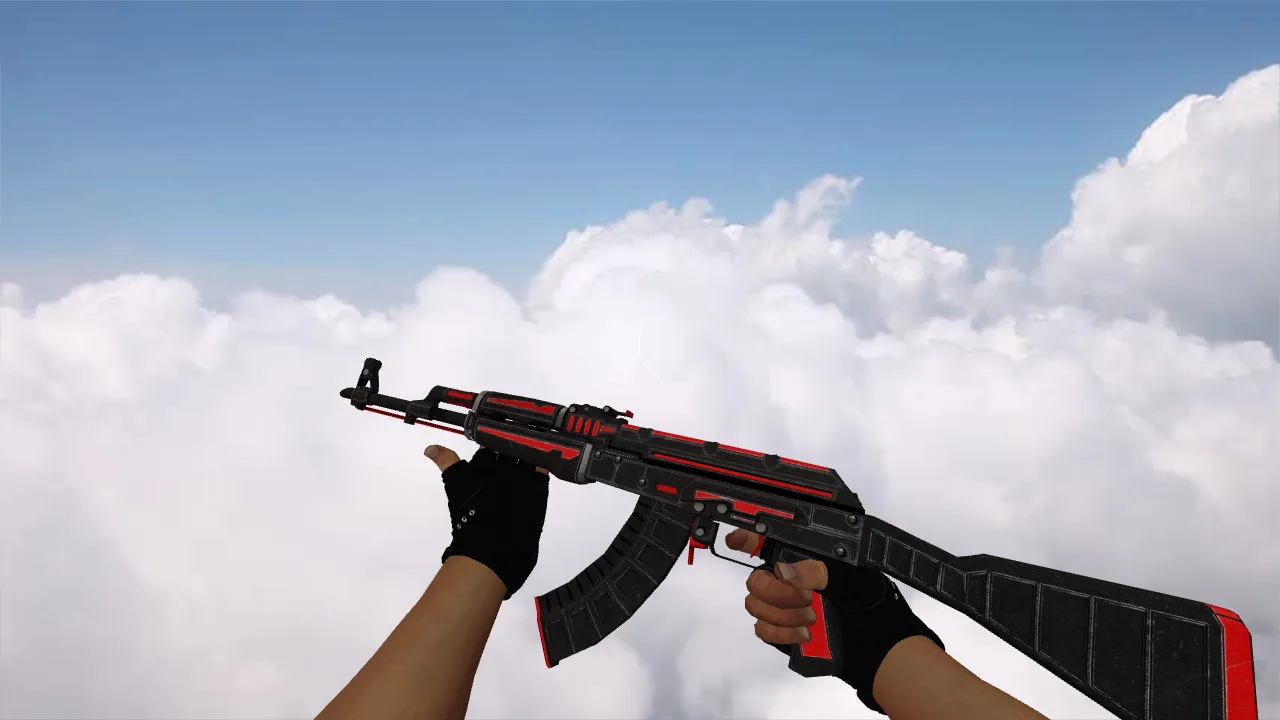 Модель "AK-47 Dark Lord" для CS 1.6 — качественные текстуры и анимация - скриншот 1