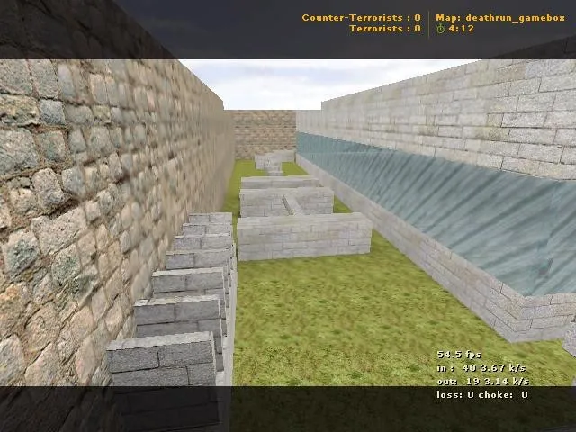 deathrun_gamebox для CS 1.6 - deathrun-карта, роли сторон, ключевые точки и навигация для ботов - скриншот 4