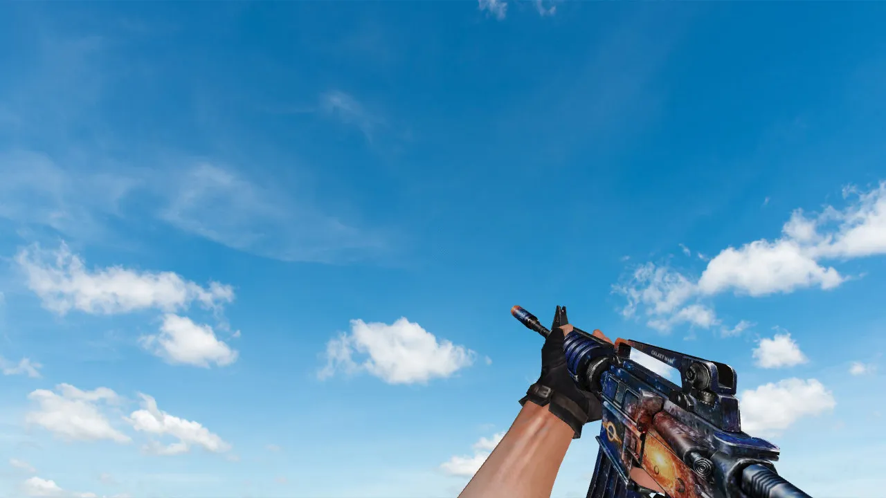 Набор моделей оружия «Galaxy Weapon Set» для CS 1.6: v_, p_, w_ модели, звуки, анимация осмотра и качество текстур - скриншот 4