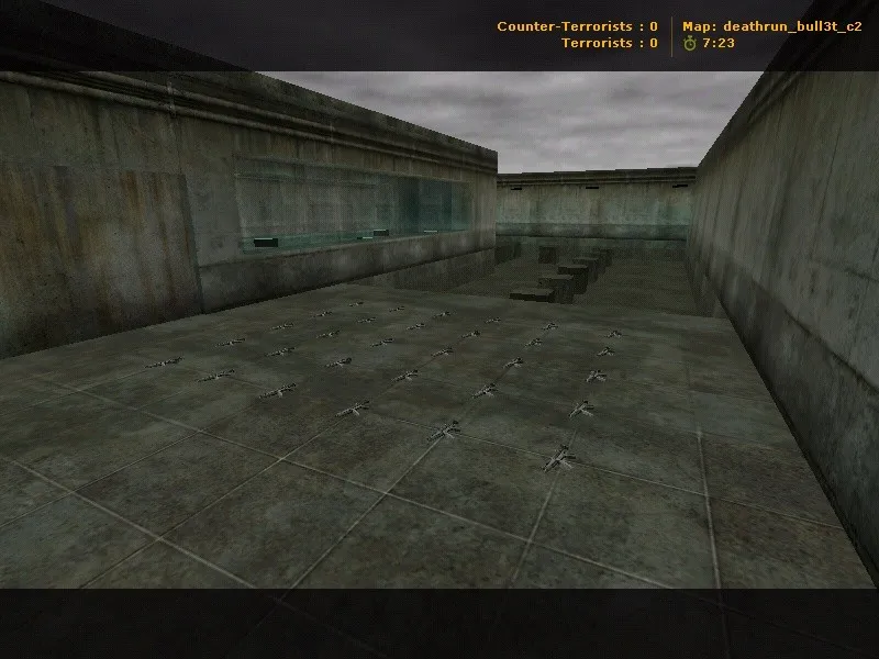 deathrun_bull3t_c2 - карта deathrun для CS 1.6: раунды, точки, .nav, оптимизация и настройка - скриншот 1