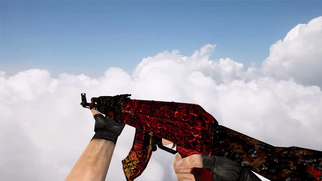 Модель AK-47 Armageddon для CS 1.6 – Качественные текстуры и звук - скриншот 2