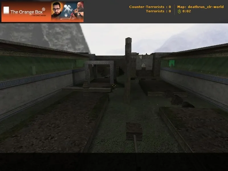 deathrun_clr-world - deathrun-карта для CS 1.6: точки, раунды, .nav и оптимизация - скриншот 2