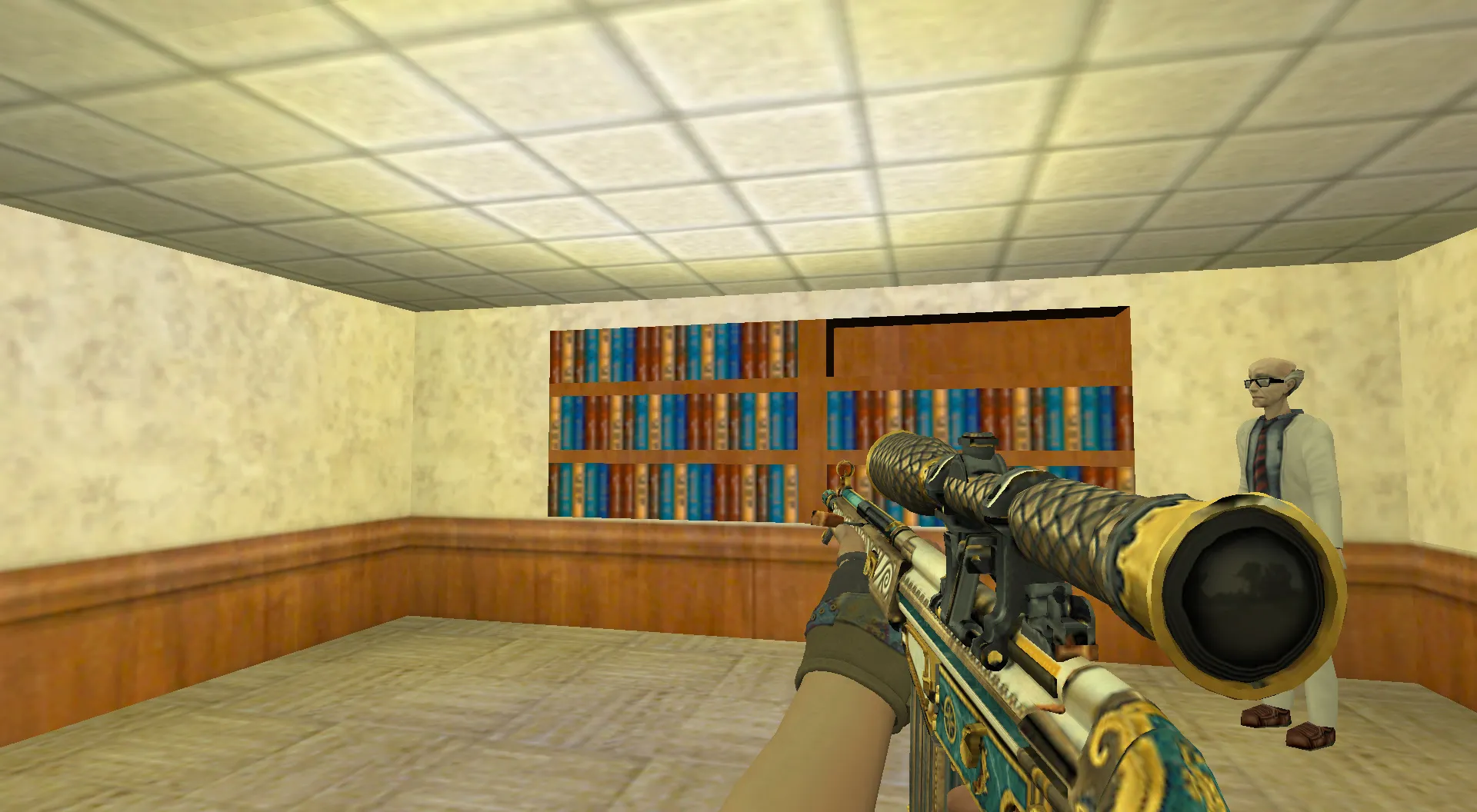 Пак моделей оружия Hydra Gloves | Case Hardened Pack для CS 1.6: v_, p_, w_ модели, анимация осмотра, звуки и текстуры - скриншот 11